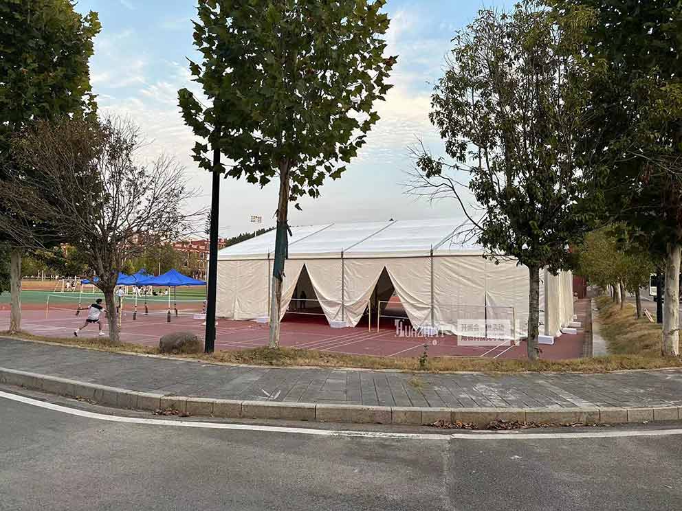 鄭州篷房出租搭建學校中國夢活動現(xiàn)場大型篷房
