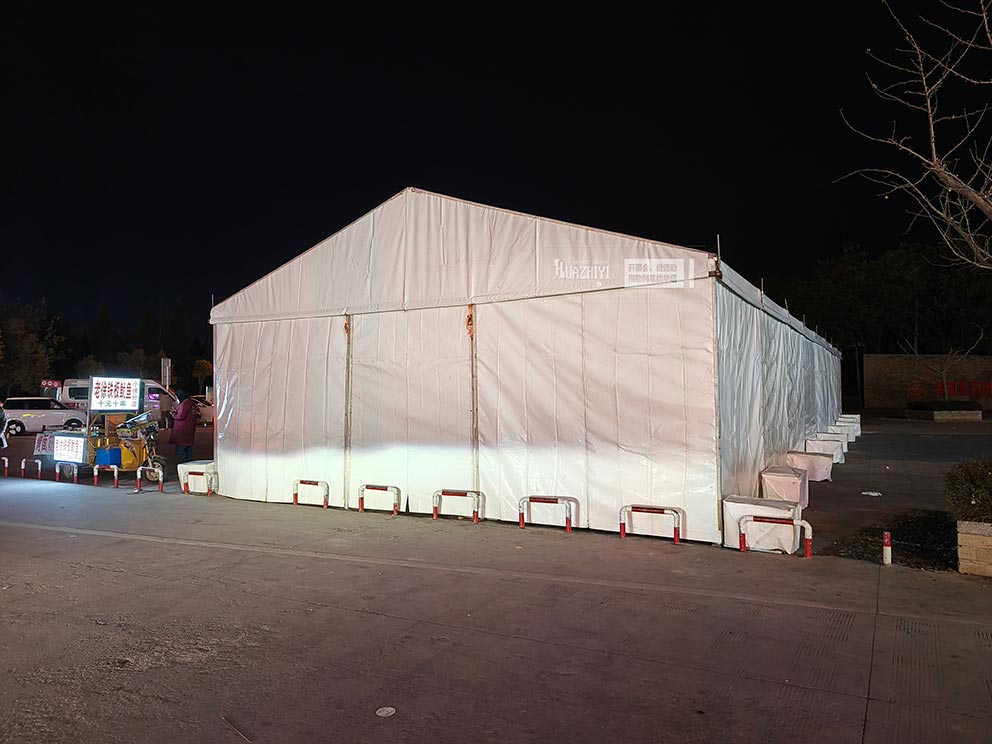 篷房租賃公司助力商丘永城俄羅斯商品特賣活動(dòng)