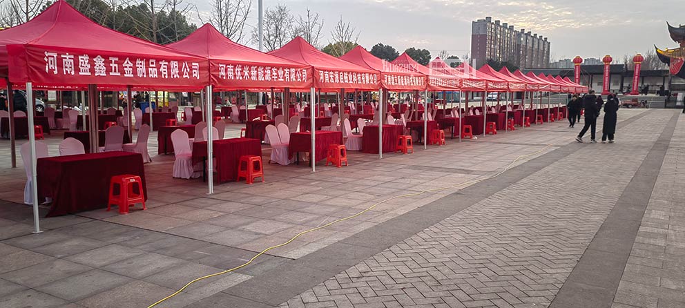 折疊帳篷租賃用在招聘會可以嗎？