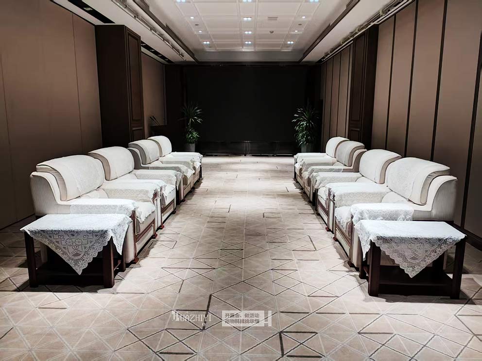 農(nóng)商銀行簽約儀式，洛陽桌椅沙發(fā)出租助力場地布置